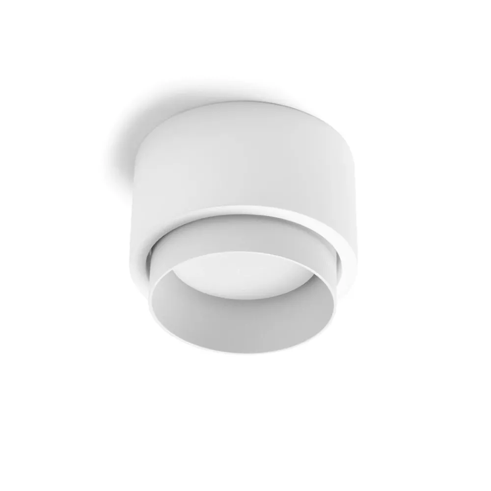 Faretti Da Soffitto-Sforzin Illuminazione Faretto da soffitto rotondo bianco sforzin syme