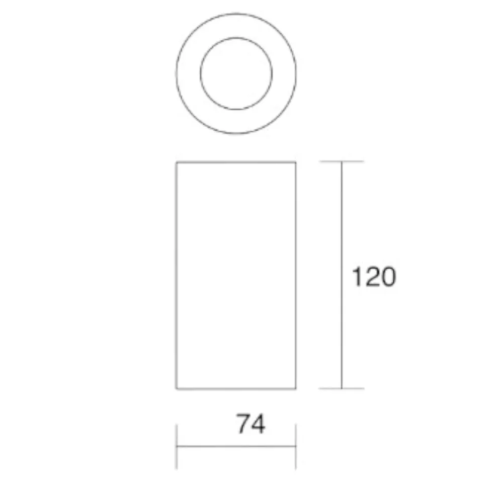 Faretti Da Soffitto-IsyLuce Faretto da soffitto tubo nero riflettore cromato