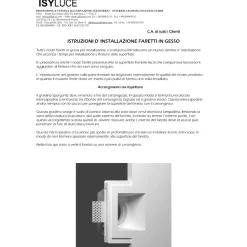 Faretti Da Incasso-IsyLuce Faretto di gesso da incasso quadrato
