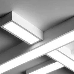 Faretti Da Incasso-Sforzin Illuminazione Faretto di gesso da incasso sforzin magnesia per controsoffitto 24w 3000k
