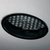 Faretti Da Incasso-Sforzin Illuminazione Faretto di gesso nero da incasso rotondo sforzin phocis