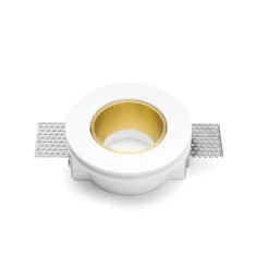 Faretti Da Incasso-Sforzin Illuminazione Faretto di gesso oro thessaly sforzin rotondo da incasso