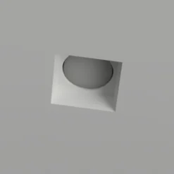Faretti Da Incasso-Selezionato da Mazzolaluce Faretto di gesso quadrato da incasso a soffitto gx53