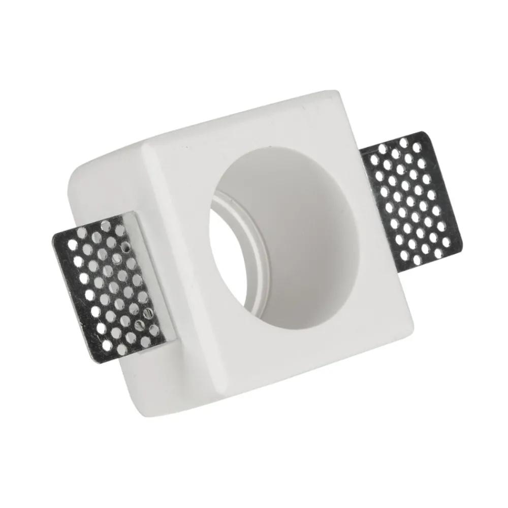 Faretti Da Incasso-Selezionato da Mazzolaluce Faretto di gesso rotondo da incasso a soffitto fp