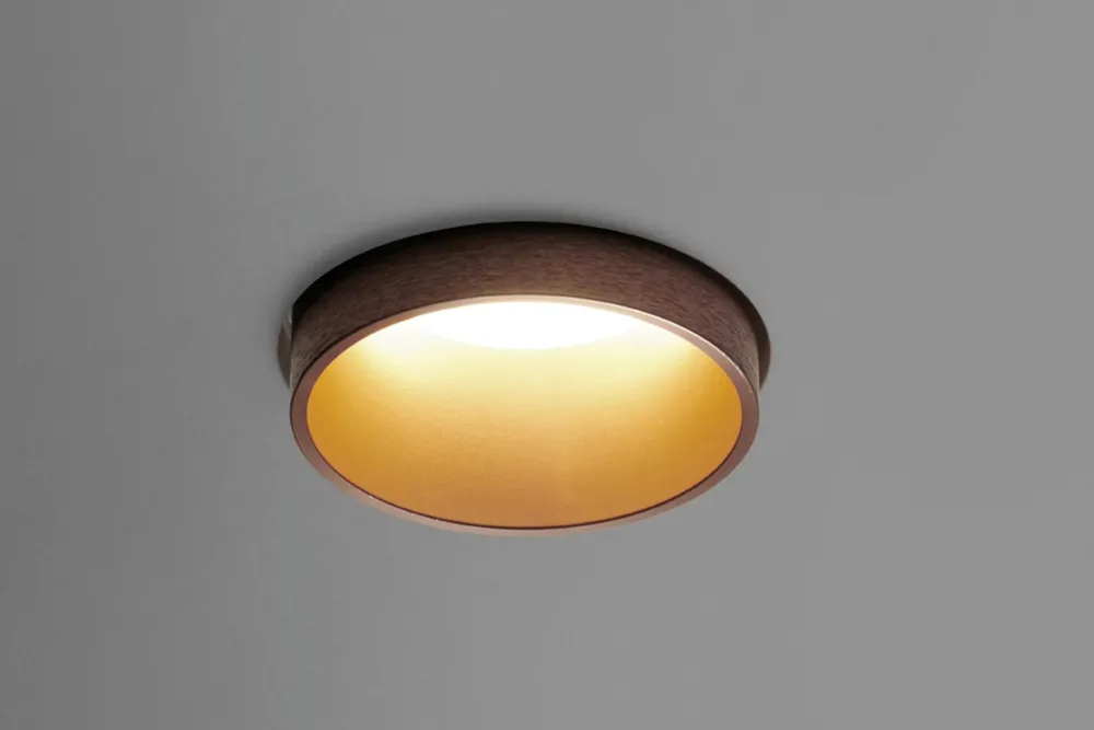 Faretti Da Incasso-Sforzin Illuminazione Faretto di gesso sporgente da incasso sforzin thessaly rame