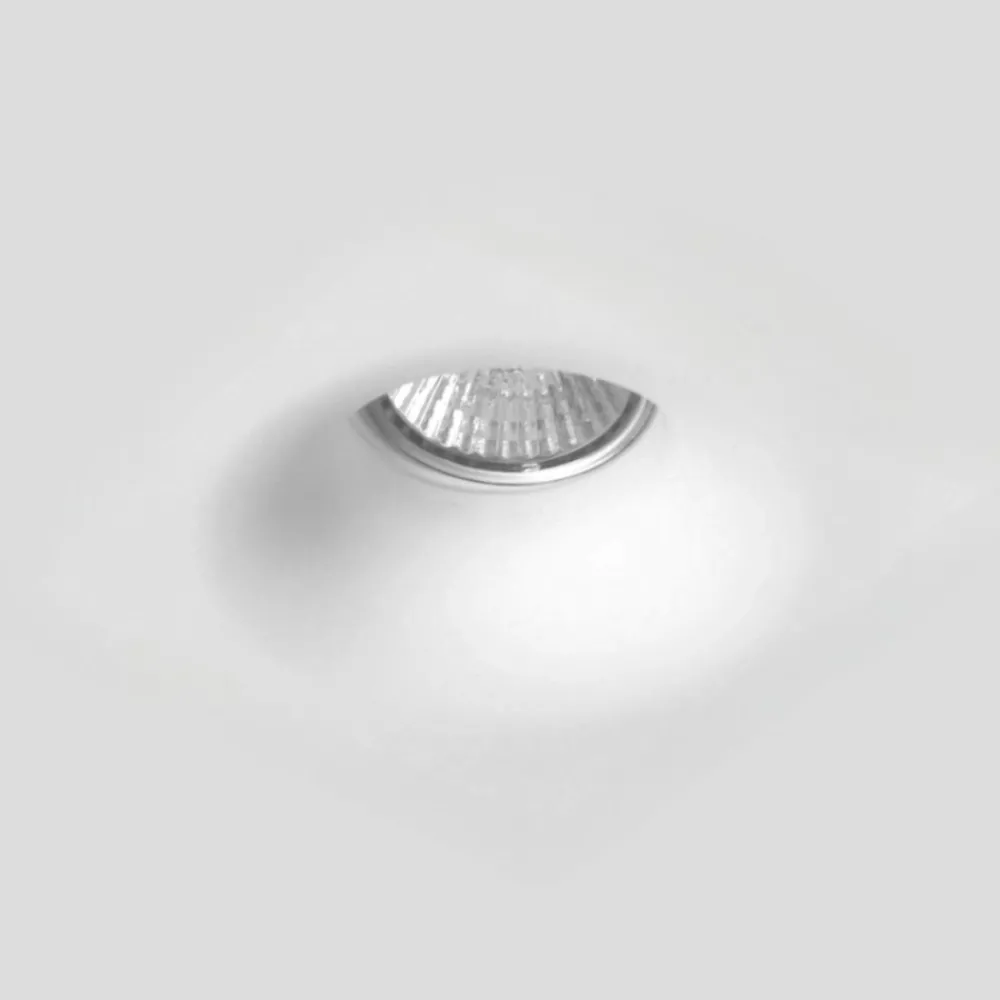 Faretti Da Incasso-Selezionato da Mazzolaluce Faretto di gesso tondo da incasso a soffitto