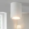 Faretti Da Soffitto-Selezionato da Mazzolaluce Faretto dimmerabile cilindro da soffitto bianco