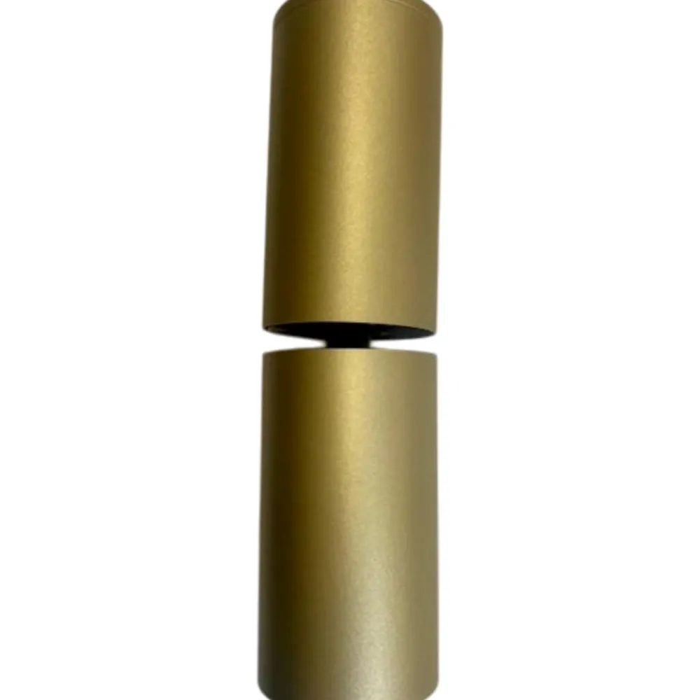 Faretti Da Soffitto-Maytoni Faretto focus cilindro da soffitto oro satinato orientabile