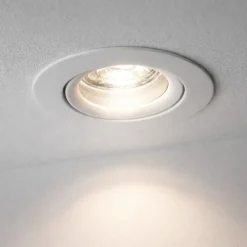 Faretti Da Incasso-Selezionato da Mazzolaluce Faretto incasso led bianco orientabile per cartongesso 2w 3000k