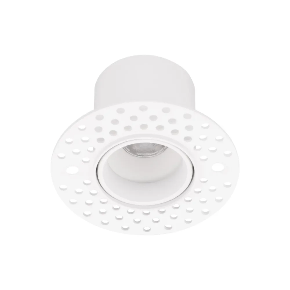 Faretti Da Incasso-Selezionato da Mazzolaluce Faretto incasso led tondo bianco per cartongesso 3w 3000k