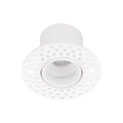 Faretti Da Incasso-Selezionato da Mazzolaluce Faretto incasso tondo bianco per cartongesso 3w 3000k ottica 36