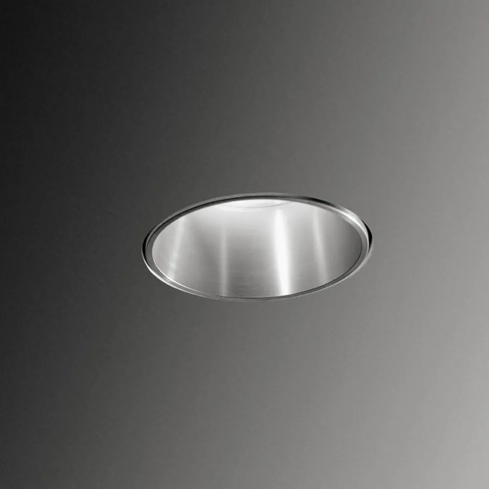 Faretti Da Incasso-Sforzin Illuminazione Faretto in gesso da incasso thessaly alluminio rotondo per cartongesso