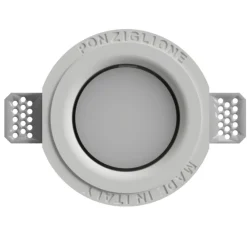 Faretti Da Incasso-Selezionato da Mazzolaluce Faretto in gesso da incasso tondo gx53 led
