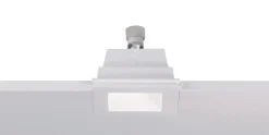 Faretti Da Incasso-Selezionato da Mazzolaluce Faretto in gesso quadrato da incasso a scomparsa gu10 220v