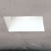 Faretti Da Incasso-Sforzin Illuminazione Faretto in gesso quadrato da incasso a scomparsa attica sforzin