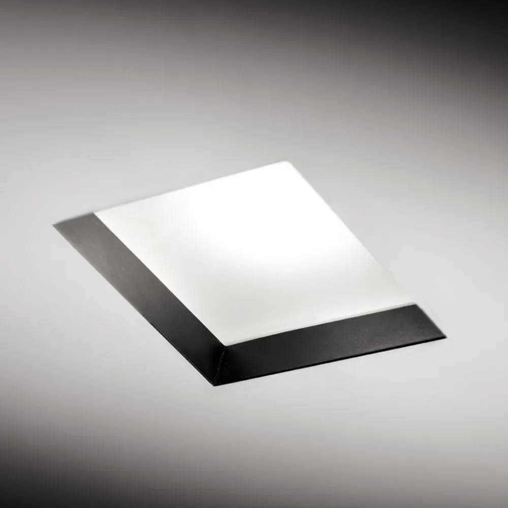 Faretti Da Incasso-Sforzin Illuminazione Faretto in gesso quadrato filiatra sforzin incasso per controsoffitto