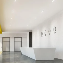 Faretti Da Incasso-IsyLuce Faretto exacta bianco da incasso per controsoffitto led 15w 3000k