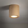 Faretti Da Soffitto-Selezionato da Mazzolaluce Faretto lampada da soffitto scandinavo cilindro di legno