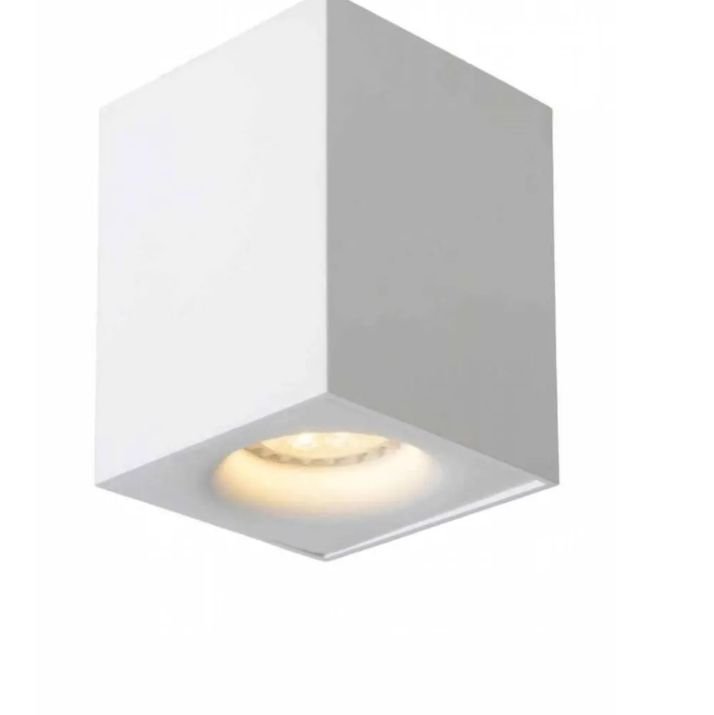 Faretti Da Soffitto-Selezionato da Mazzolaluce Faretto lampadina dimmerabile cubo da soffitto bianco