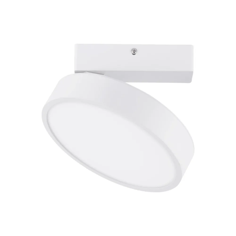 Faretti Da Soffitto-Selezionato da Mazzolaluce Faretto led bianco orientabile 20w da 2700k a 6000k cct dimmerabile