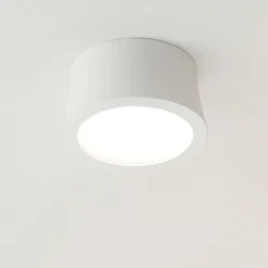 Faretti Da Soffitto-Selezionato da Mazzolaluce Faretto led bianco 7w 3000k tondo moderno