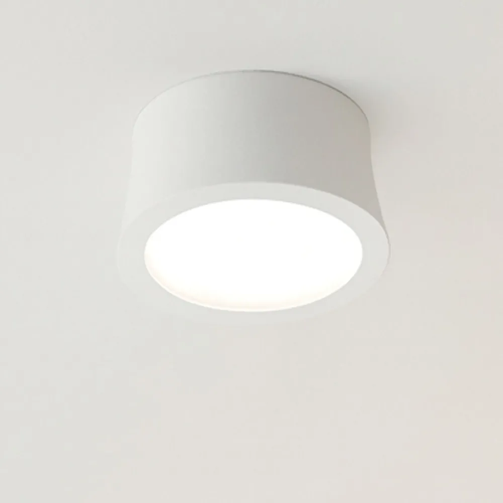 Faretti Da Soffitto-Selezionato da Mazzolaluce Faretto led bianco 7w 3000k tondo moderno
