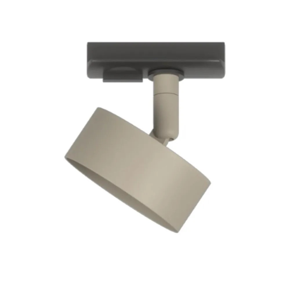 Illuminazione A Binario-Selezionato da Mazzolaluce Faretto led gx53 per binario monofase sabbia luce orientabile