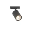 Illuminazione A Binario-Selezionato da Mazzolaluce Faretto led nero orientabile per binario monofase gu10