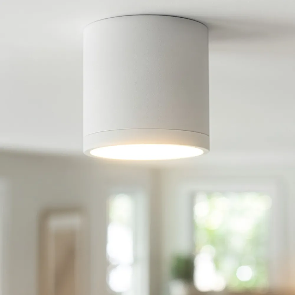 Faretti Da Soffitto-Selezionato da Mazzolaluce Faretto led 7w 3000k bianco da soffitto per interni
