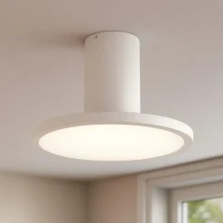 Faretti Da Soffitto-Selezionato da Mazzolaluce Faretto led 14w 3000k bianco da soffitto orientabile