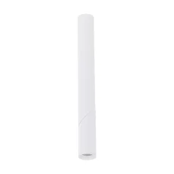 Faretti Da Soffitto-Selezionato da Mazzolaluce Faretto lungo cilindro da soffitto orientabile bianco