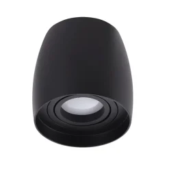 Faretti Da Soffitto-Selezionato da Mazzolaluce Faretto nero da soffitto orientabile moderno