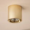 Faretti Da Soffitto-Selezionato da Mazzolaluce Faretto oro sporgente led cilindro 20w 3000k