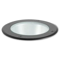 Faretti Da Esterno-Selezionato da Mazzolaluce Faretto per esterno nero da incasso calpestabile rotondo ip65 anti corrosione