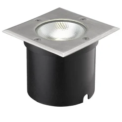 Faretti Da Esterno-Selezionato da Mazzolaluce Faretto per esterno quadrato da incasso pavimento led 7w 3000k ip67