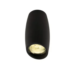 Faretti Da Soffitto-Selezionato da Mazzolaluce Faretto plafone da soffitto nero design moderno fp