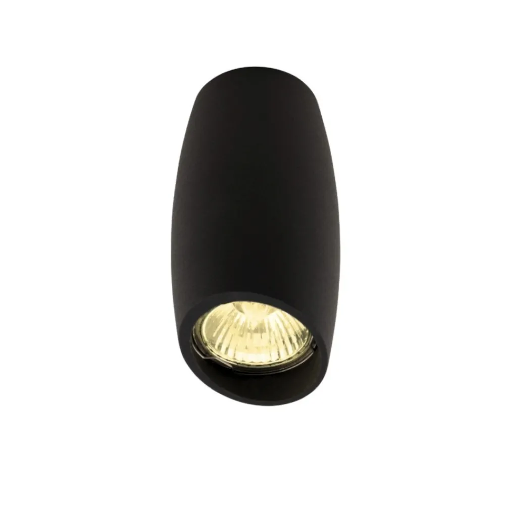 Faretti Da Soffitto-Selezionato da Mazzolaluce Faretto plafone da soffitto nero design moderno fp