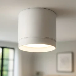 Faretti Da Soffitto-Maytoni Faretto polar bianco da soffitto cilindro per interni