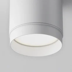 Faretti Da Soffitto-Maytoni Faretto polar bianco da soffitto cilindro per interni