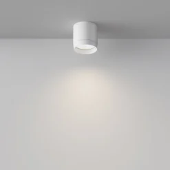 Faretti Da Soffitto-Maytoni Faretto polar bianco da soffitto cilindro per interni