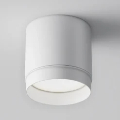 Faretti Da Soffitto-Maytoni Faretto polar bianco da soffitto cilindro per interni