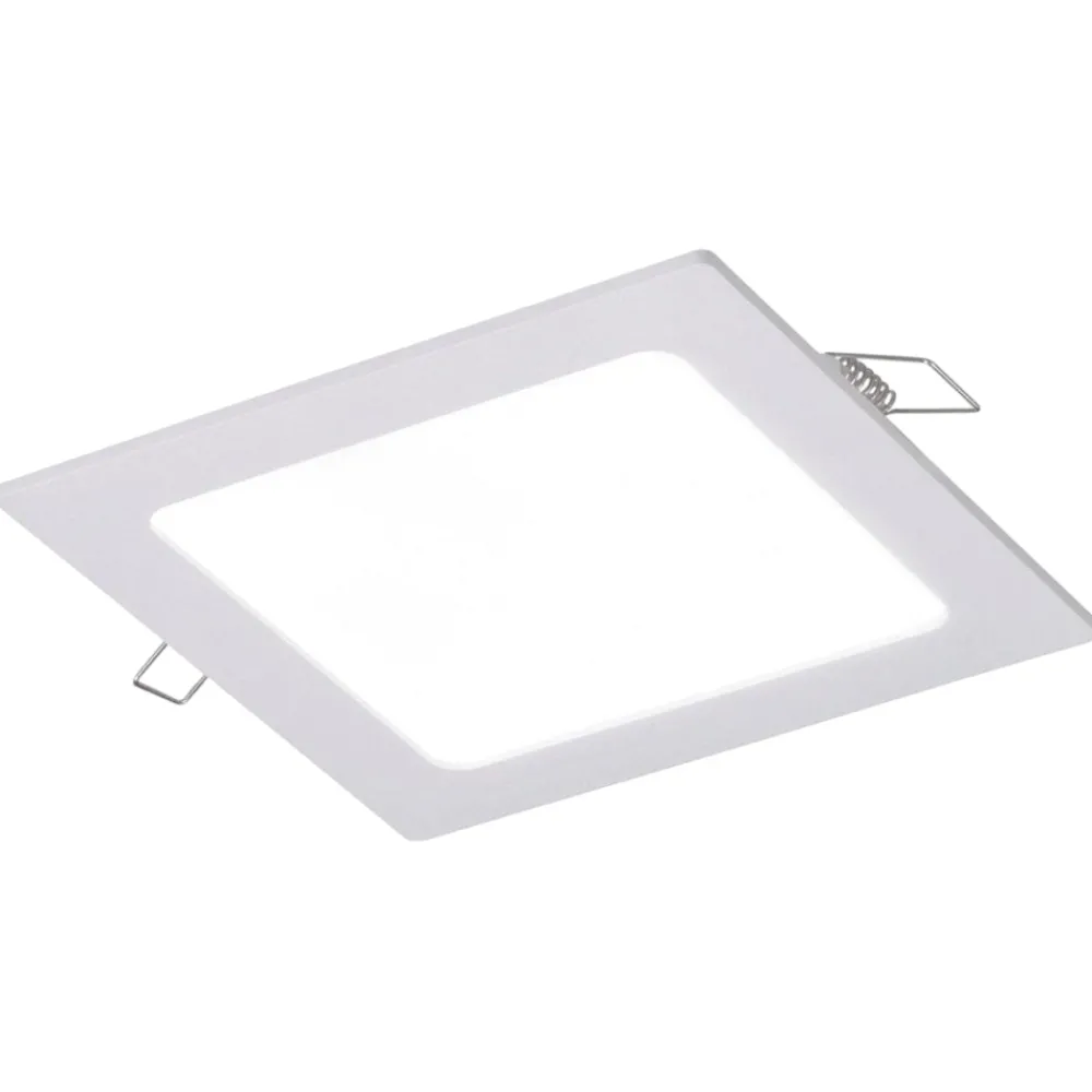 Faretti Da Incasso-Selezionato da Mazzolaluce Faretto quadrato da incasso led 18w 4000k per controsoffitto
