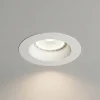 Faretti Da Incasso-IsyLuce Faretto rotondo da incasso per cartongesso metallo bianco gu10