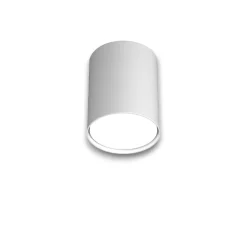 Faretti Da Soffitto-Top Light Faretto rotondo da soffitto metallo bianco gx53