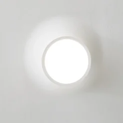 Faretti Da Incasso-Selezionato da Mazzolaluce Faretto rotondo in gesso led 6w 3000k da incasso