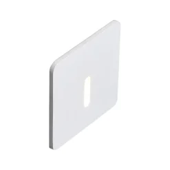 Segnapasso Led-Selezionato da Mazzolaluce Faretto segnapasso bianco led 3w da incasso 3000k quadrato 220-240v
