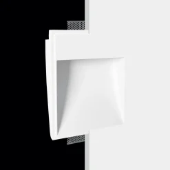 Segnapasso Led-Selezionato da Mazzolaluce Faretto segnapasso in gesso da incasso g9 4w 3000k