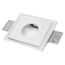 Segnapasso Led-Selezionato da Mazzolaluce Faretto segnapasso led 3.5w 3000k da incasso a parete gesso cristaly rotondo