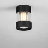 Faretti Da Soffitto-Selezionato da Mazzolaluce Faretto spot da soffitto cilindro nero vetro led 14w 2700-3000k dimmerabile