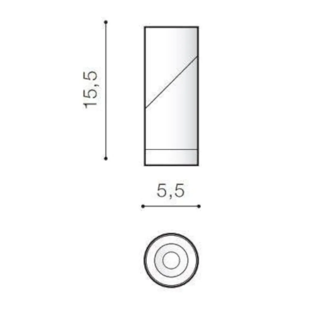 Faretti Da Soffitto-Selezionato da Mazzolaluce Faretto spot orientabile nero da soffitto per cucina